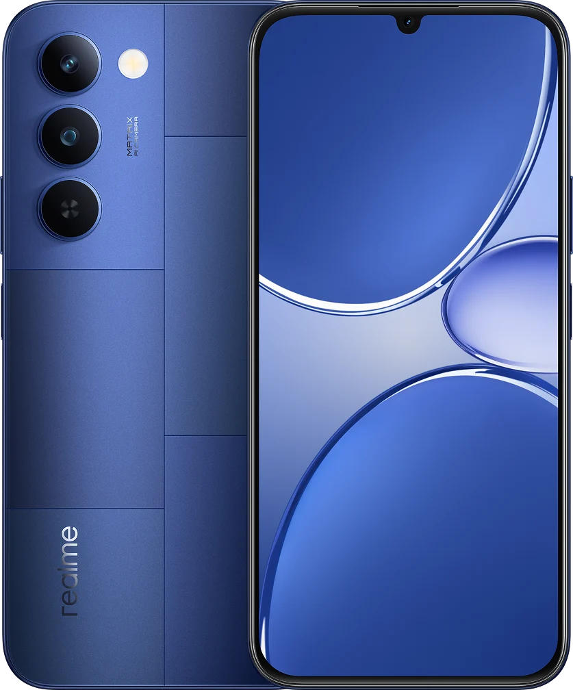 Realme P4 Lite 5G in Mosaic Blue