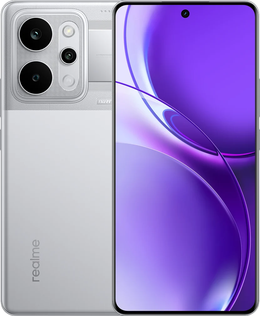 Realme P4 Power 5G in Trans Silver
