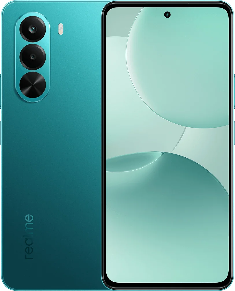 Realme P4x 5G in Lake Green