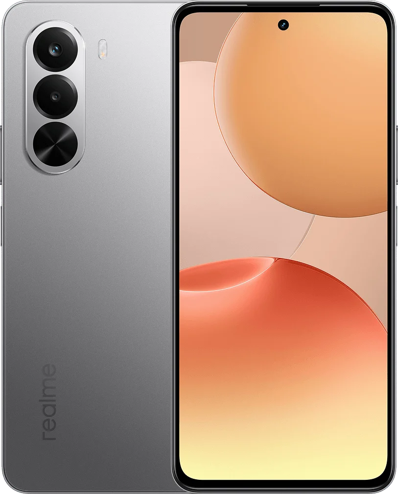 Realme P4x 5G in Matte Silver