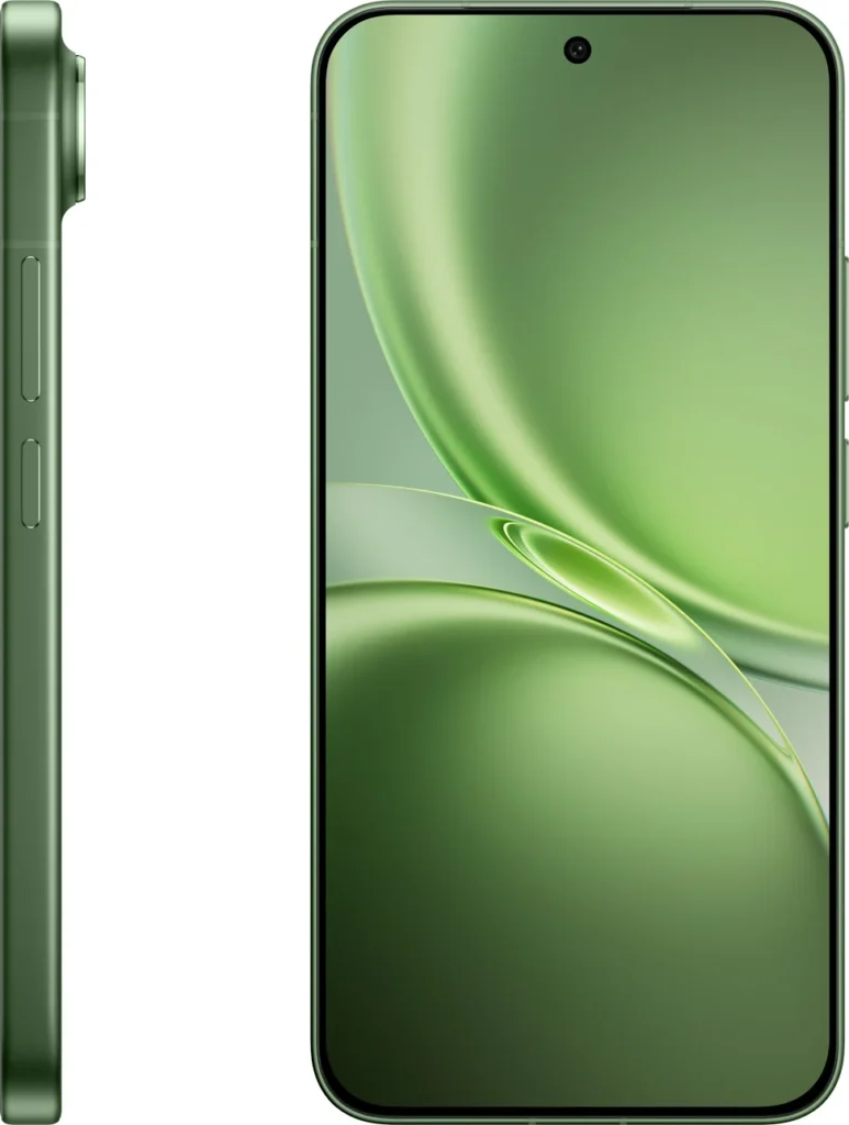 Vivo X300 FE, upright front and back studio view