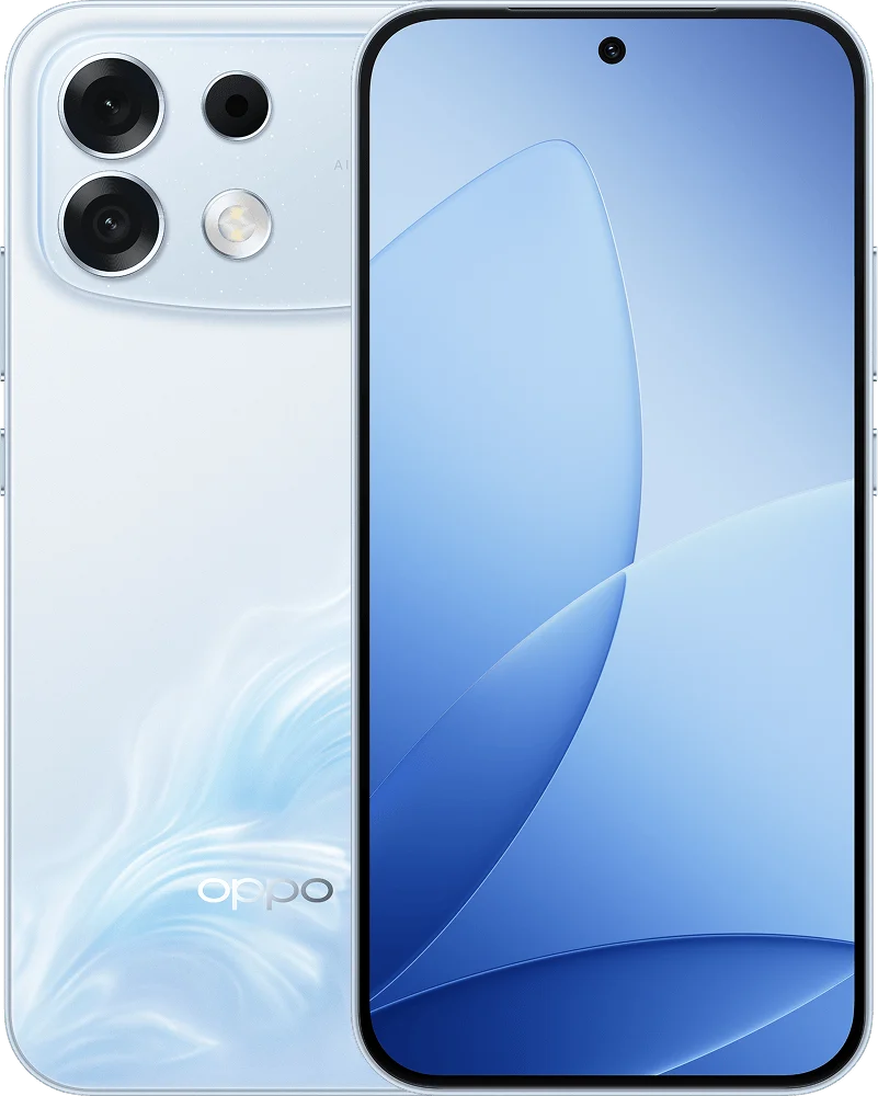 OPPO F35 Pro 5G in Wave Blue