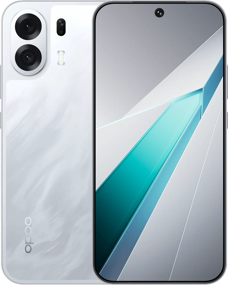 OPPO K14 Plus 5G in Star White