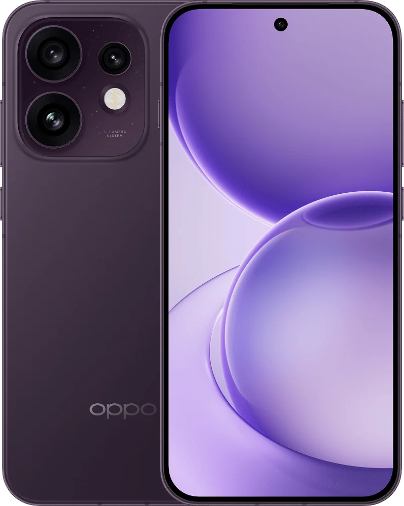 OPPO Reno 16 5G in Twilight Violet