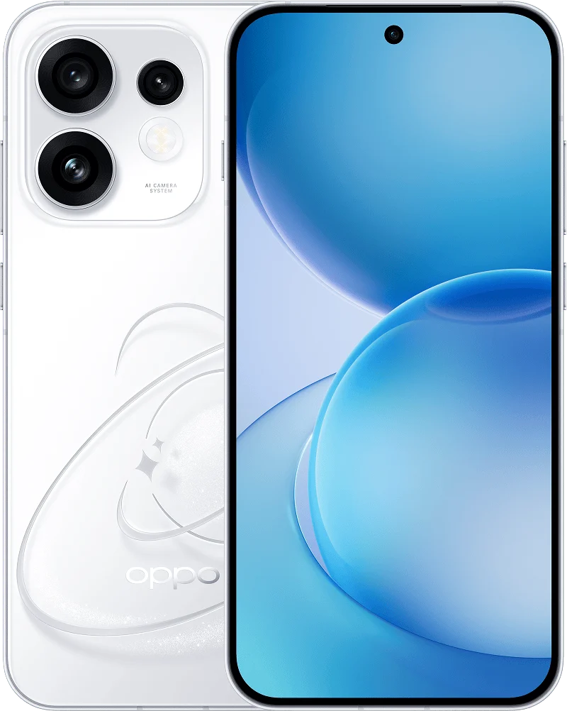 OPPO Reno 16 5G in Starry White