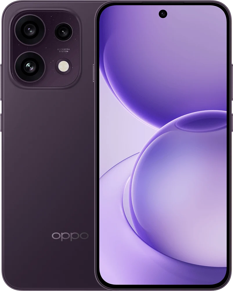 OPPO Reno 16c 5G in Twilight Violet