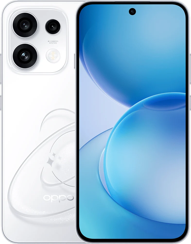 OPPO Reno 16c 5G in Starry White