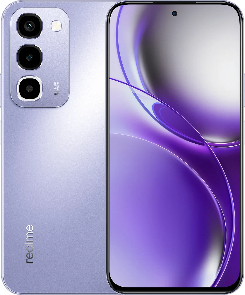 Realme P4R 5G in Lavender Glare