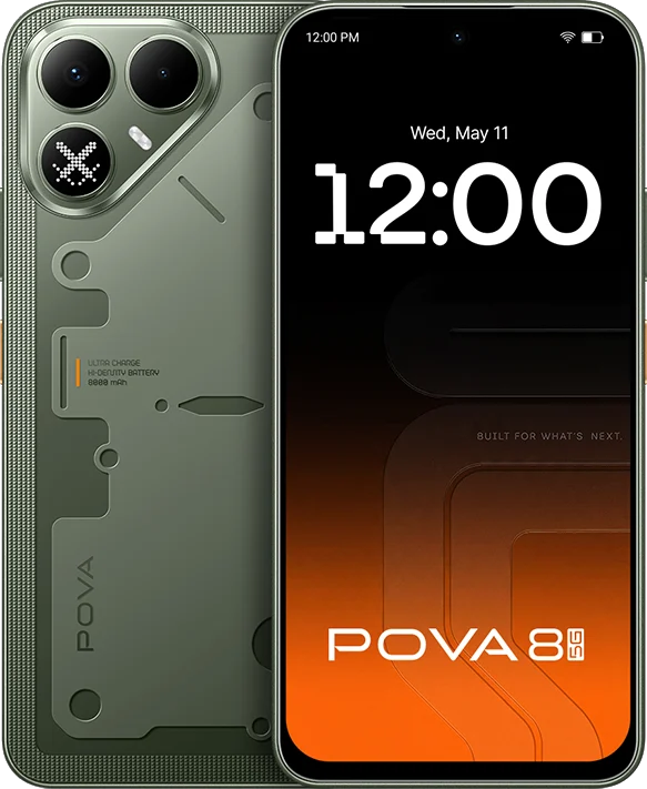 TECNO POVA 8 5G in Terminal Green