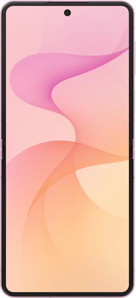 Samsung Galaxy Z Flip8, unfolded, main display