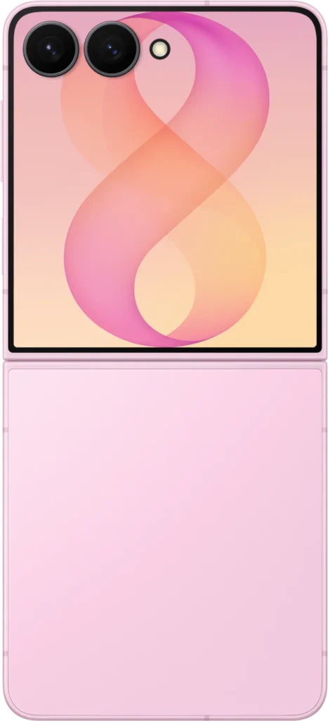 Samsung Galaxy Z Flip8 in Pink