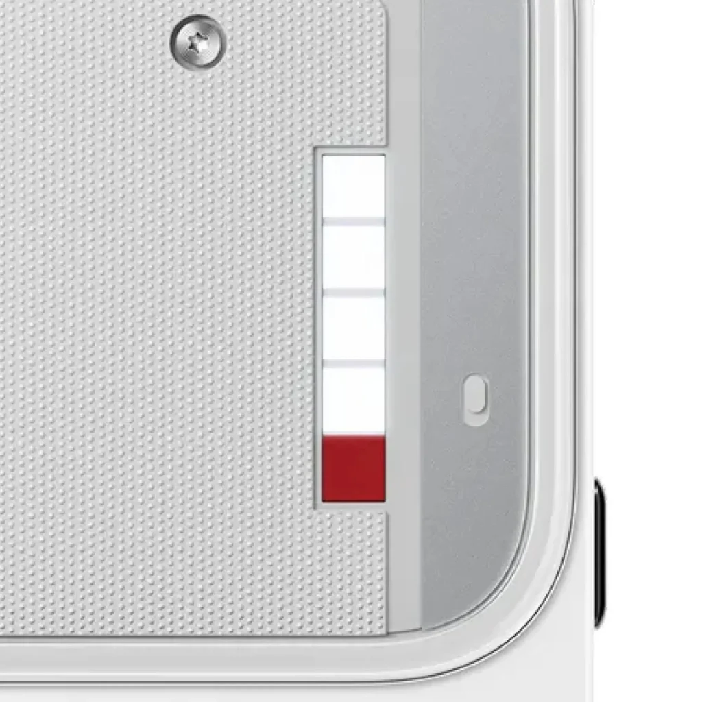 Nothing Phone (4b), the Glyph Bar, close up