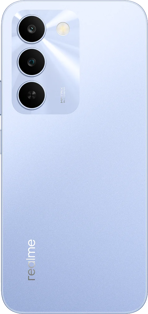Realme C83 5G, side profile view illustrating slim chassis design