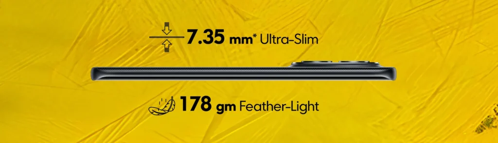 Poco M8 5G, front display and thin bezel