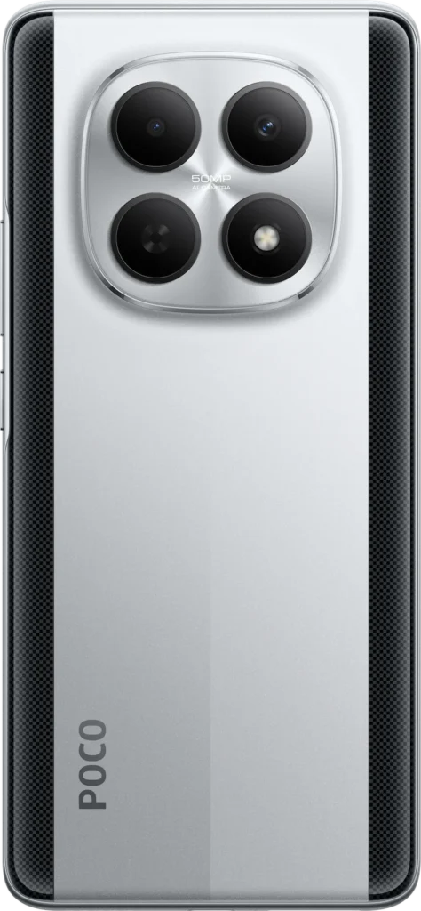 Poco M8 5G in Frost Silver