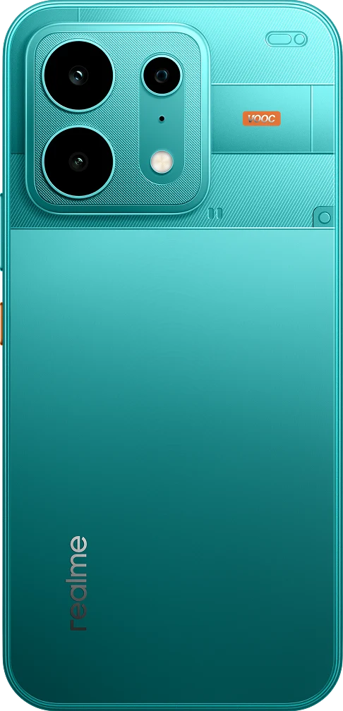 realme P4s 5G in Electric Cyan