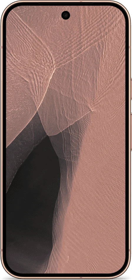 Google Pixel 11 Pro, in Canyon, front view