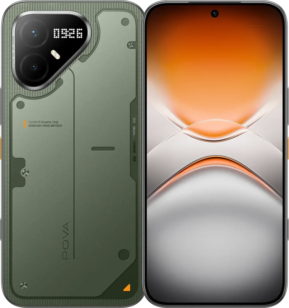 TECNO POVA 8 Pro 5G in Tundra Green