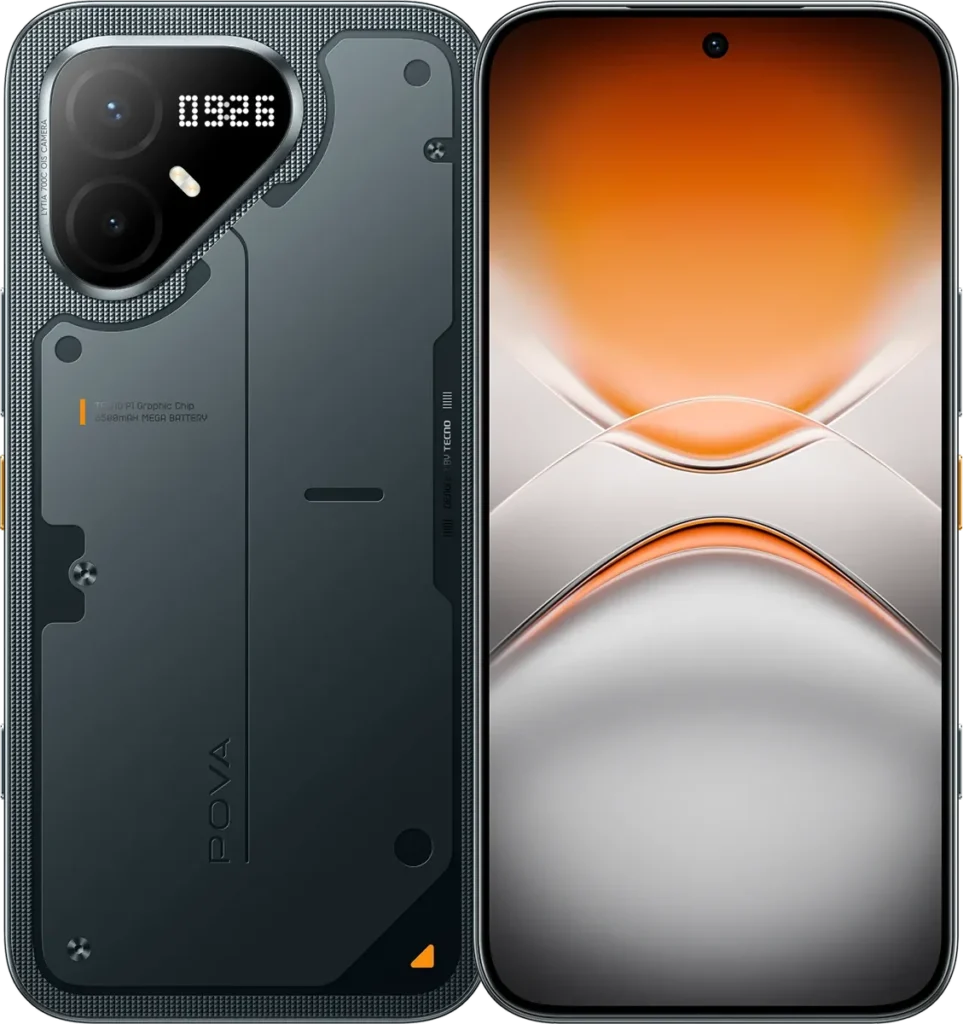 TECNO POVA 8 Pro 5G in Graphite Black