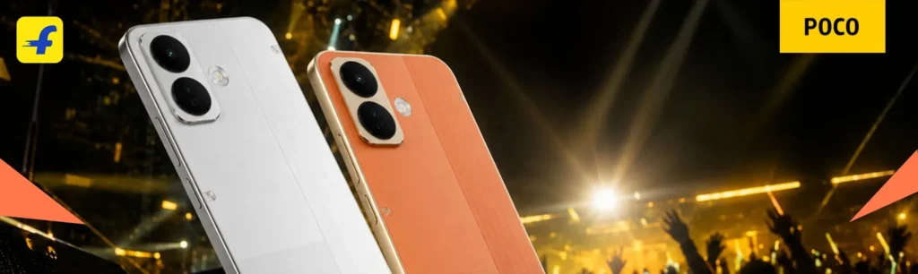 Poco X8, back cover and curved frame