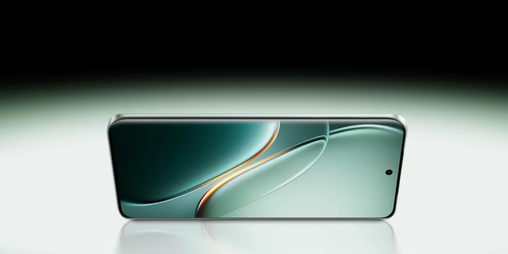 iQOO Z11, from the front, lying flat