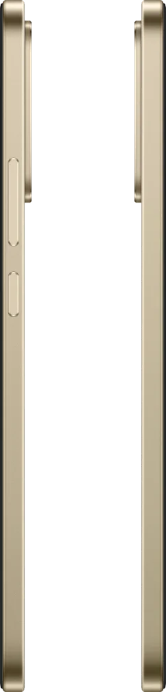 Realme 15T 5G, side profile view illustrating slim chassis design