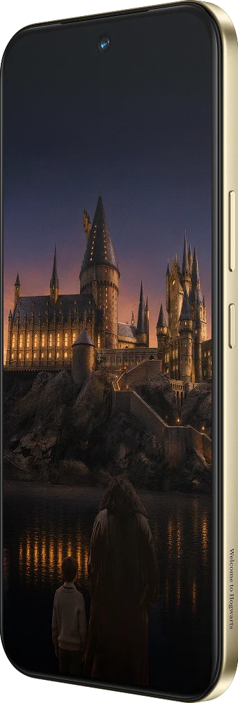 Realme 16 Pro 5G Harry Potter Edition, front display view showing minimal screen bezels