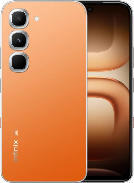Infinix Hot 70 Pro 5G in Thermo Orange