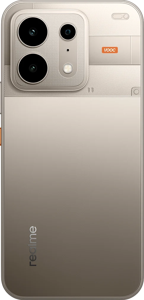 Realme P4s 5G, side profile view illustrating slim chassis design