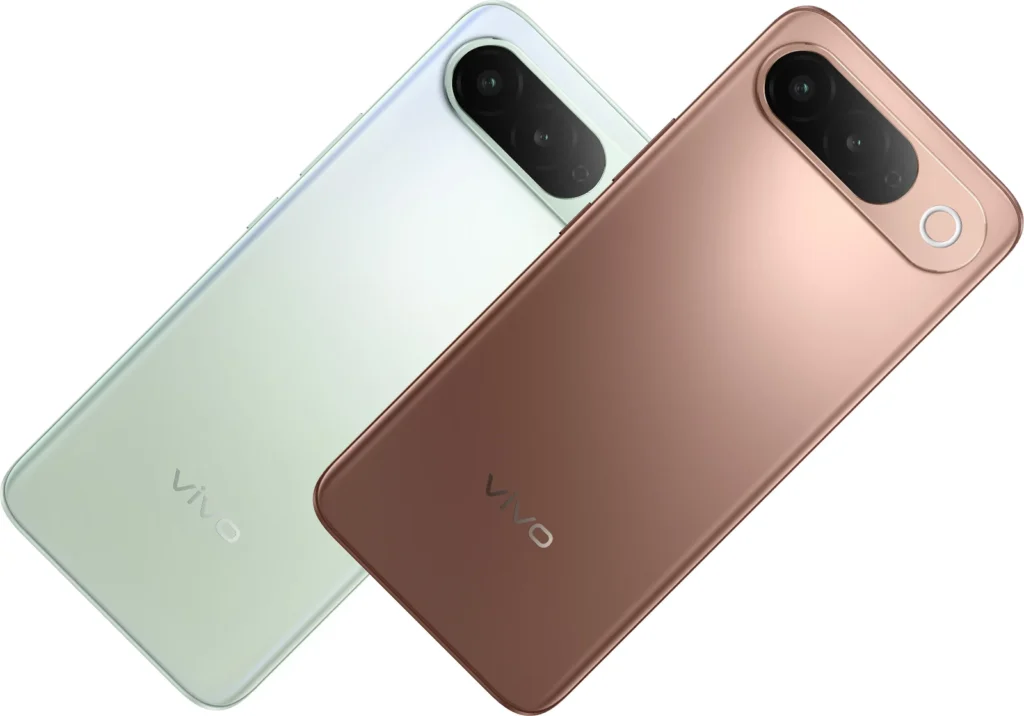 Vivo T5 5G, angled profile of the 7.99mm body and camera module