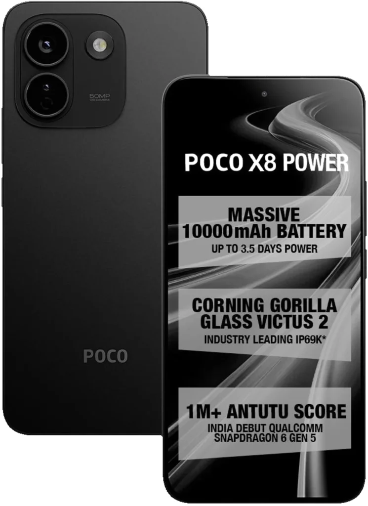 Poco X8 Power in Black