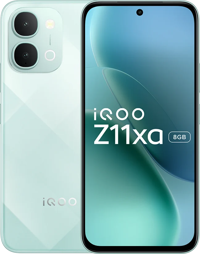 iQOO Z11xa 5G in Prismatic Green