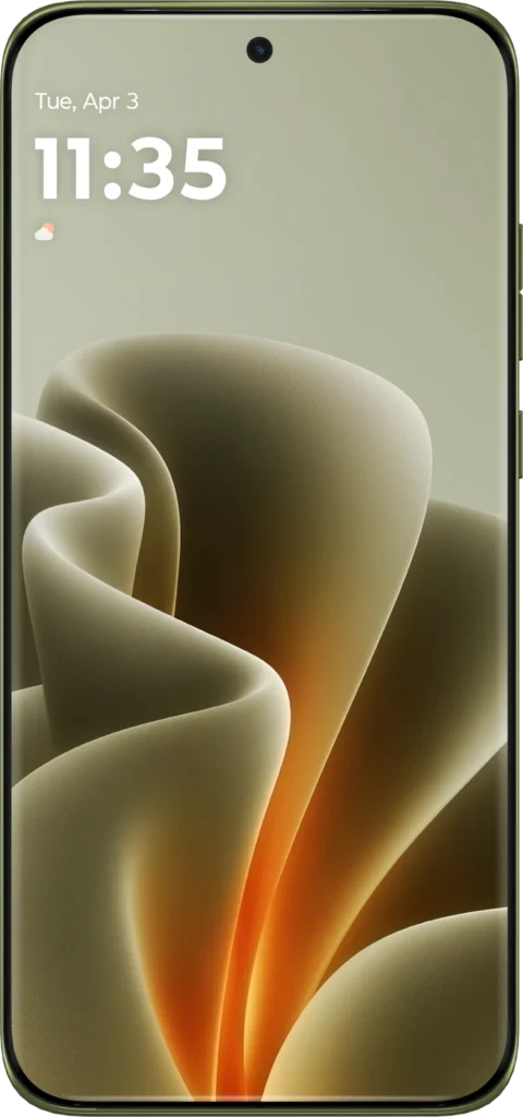 Motorola Edge 70 Neo, front with the screen on