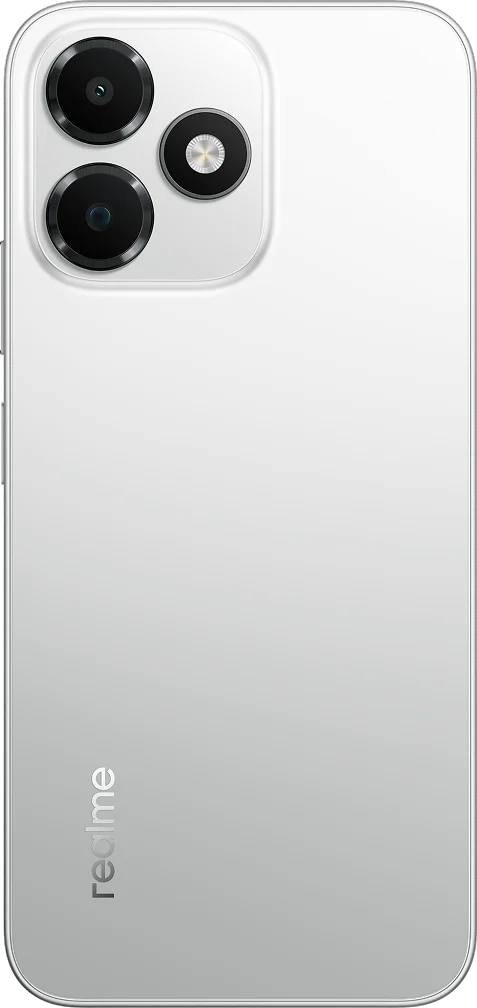Realme P4s Lite, side profile view illustrating slim chassis design