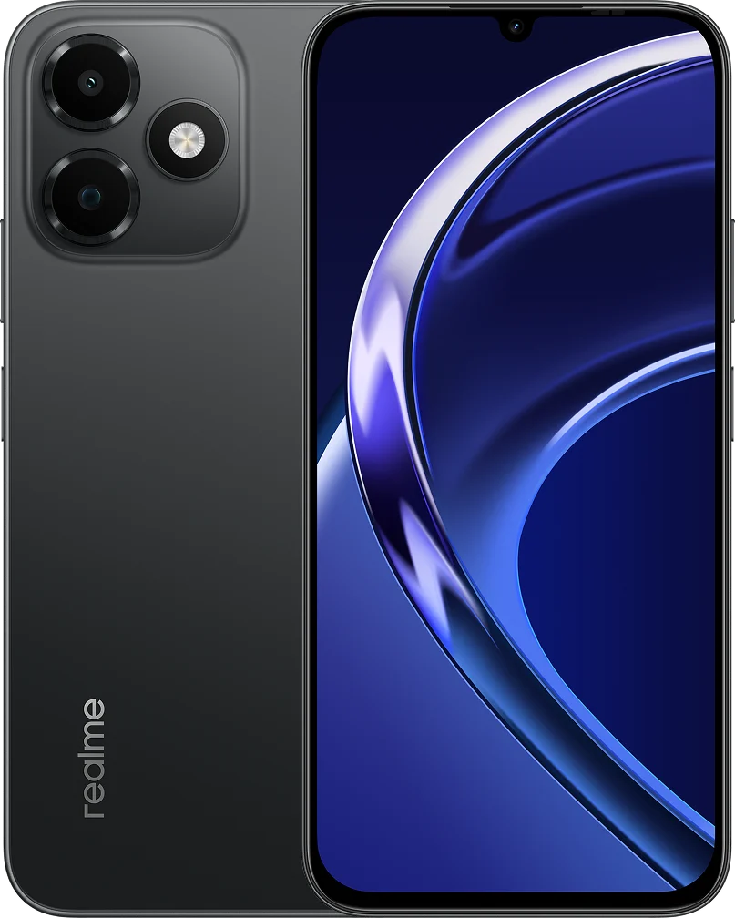 Realme P4s Lite in Nebula Black