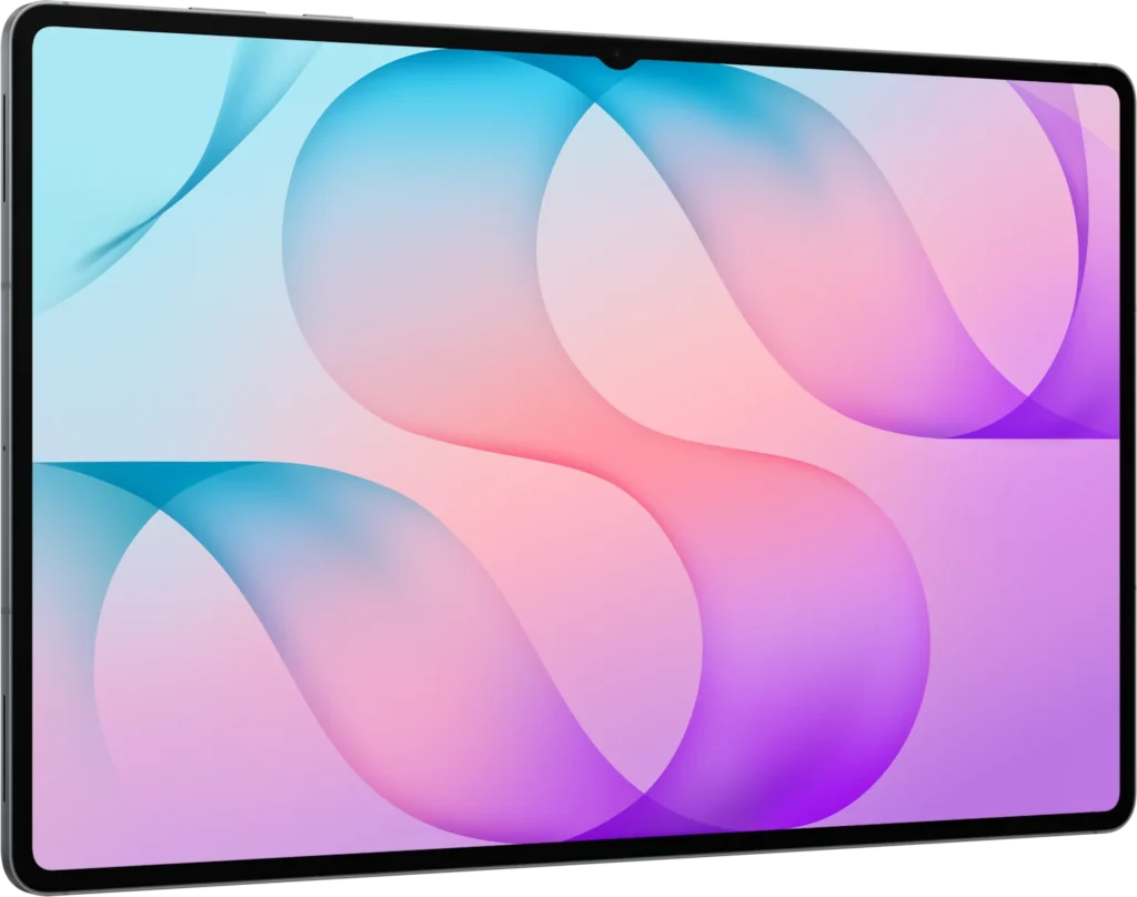 Samsung Galaxy Tab S12 Ultra, in Gray, front at an angle